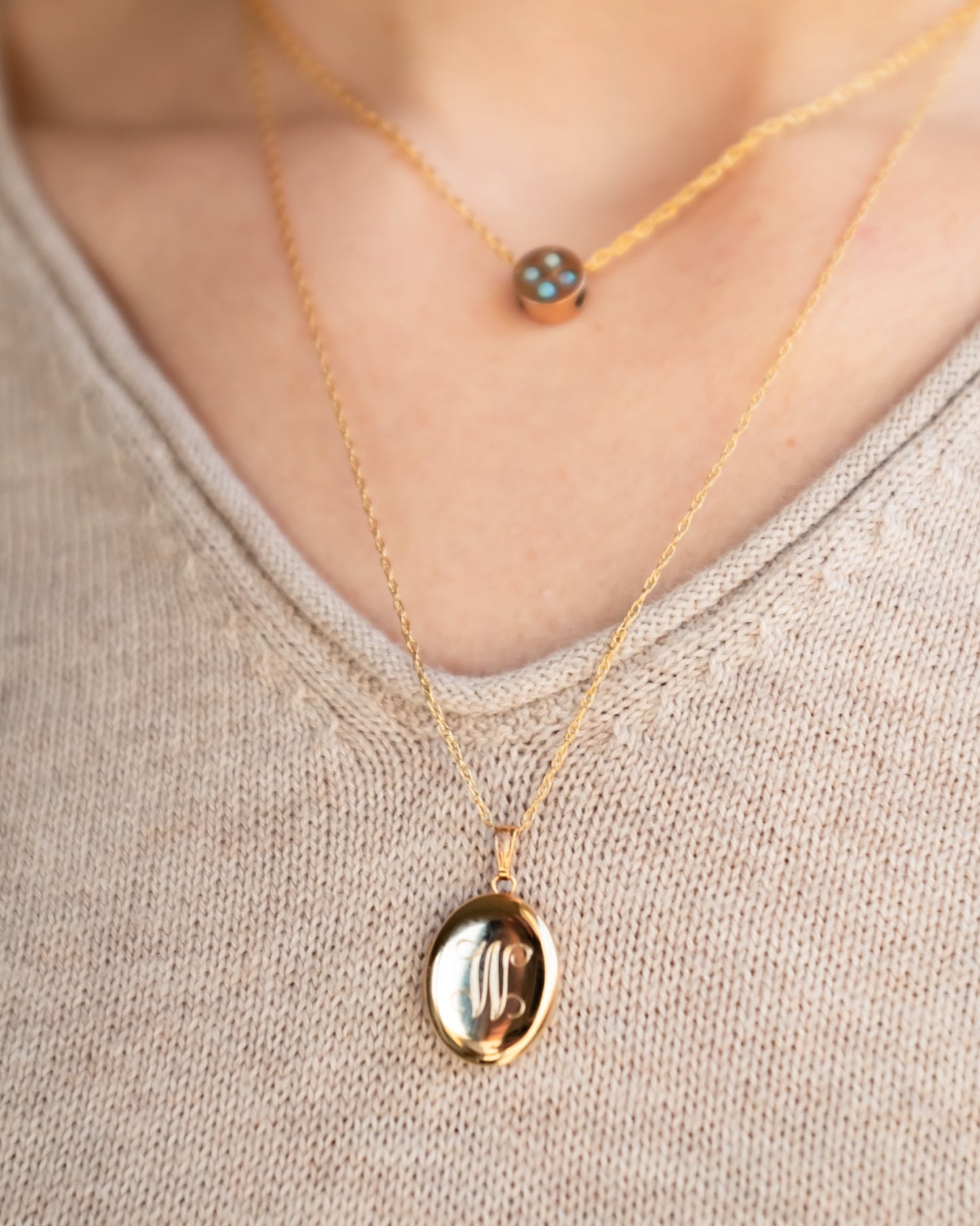 14k Gold Filled Mini Locket